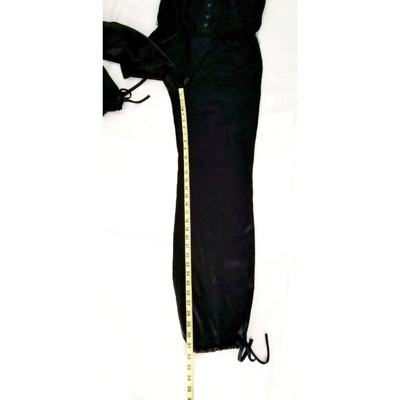 Twenty One Women's Black Strapless Button-Front Jumpsuit Size Medium - Picture 15 of 15
